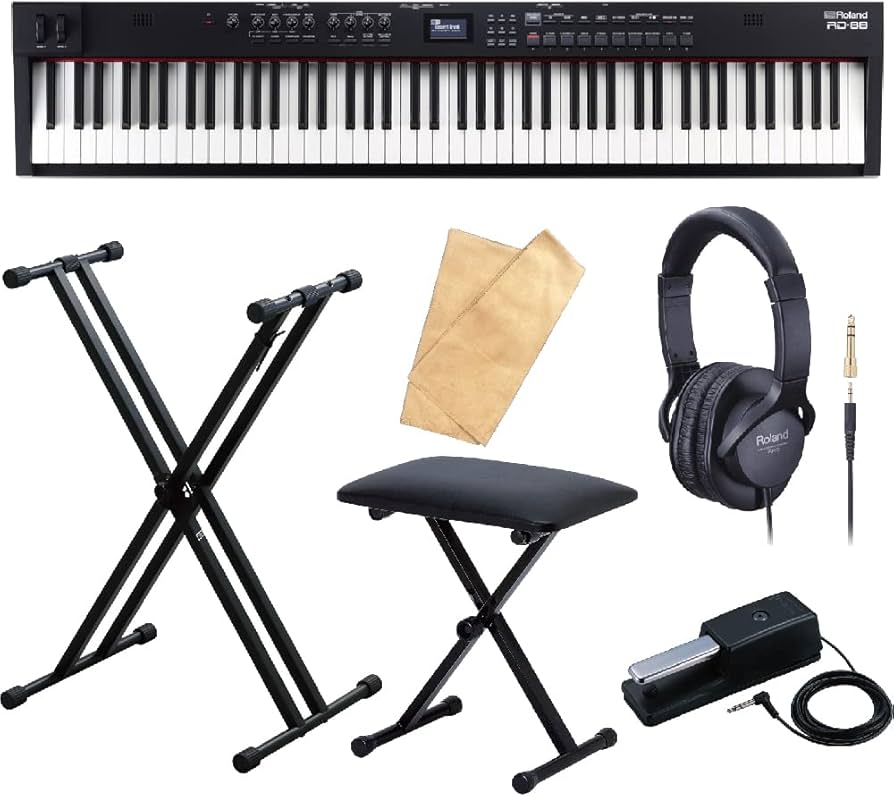 Amazon | Roland RD-88 バリューセット 【スタンド/イス/ダンパー